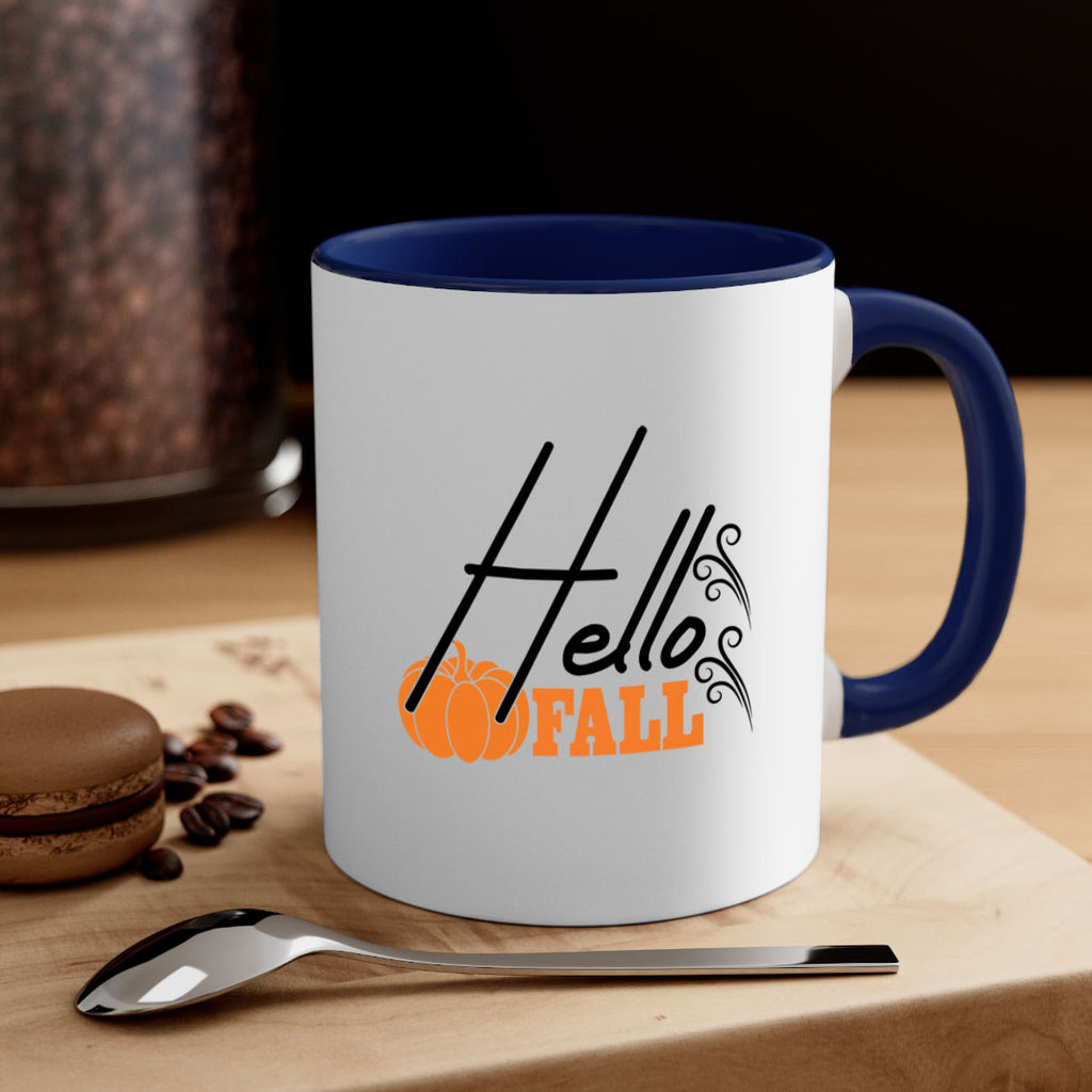 Hello Fall 281#- fall-Mug / Coffee Cup