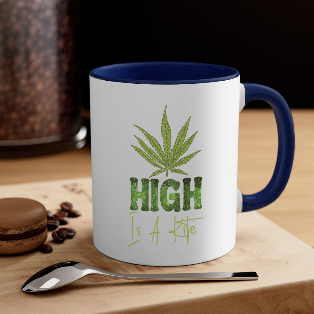 High Is A Kite Sublimation 115#- marijuana-Mug / Coffee Cup