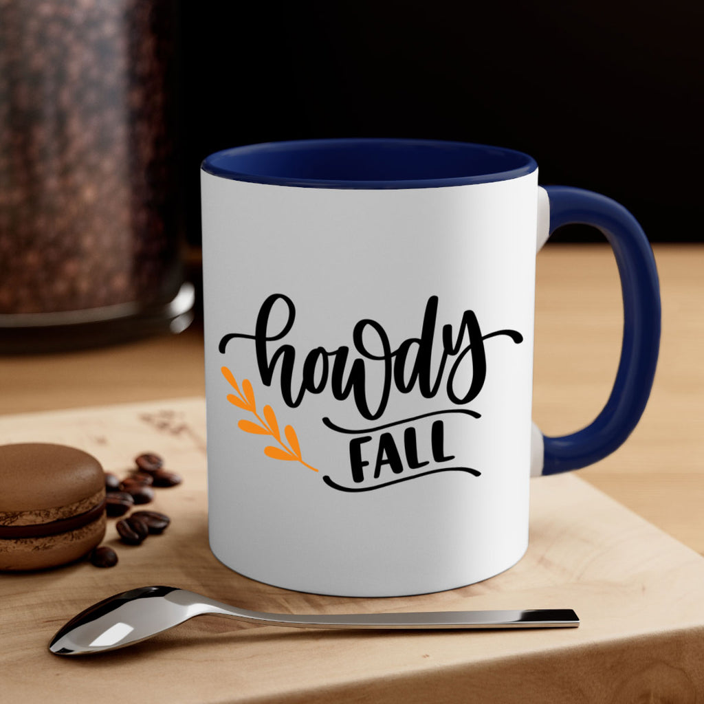 Howdy Fall 496#- fall-Mug / Coffee Cup