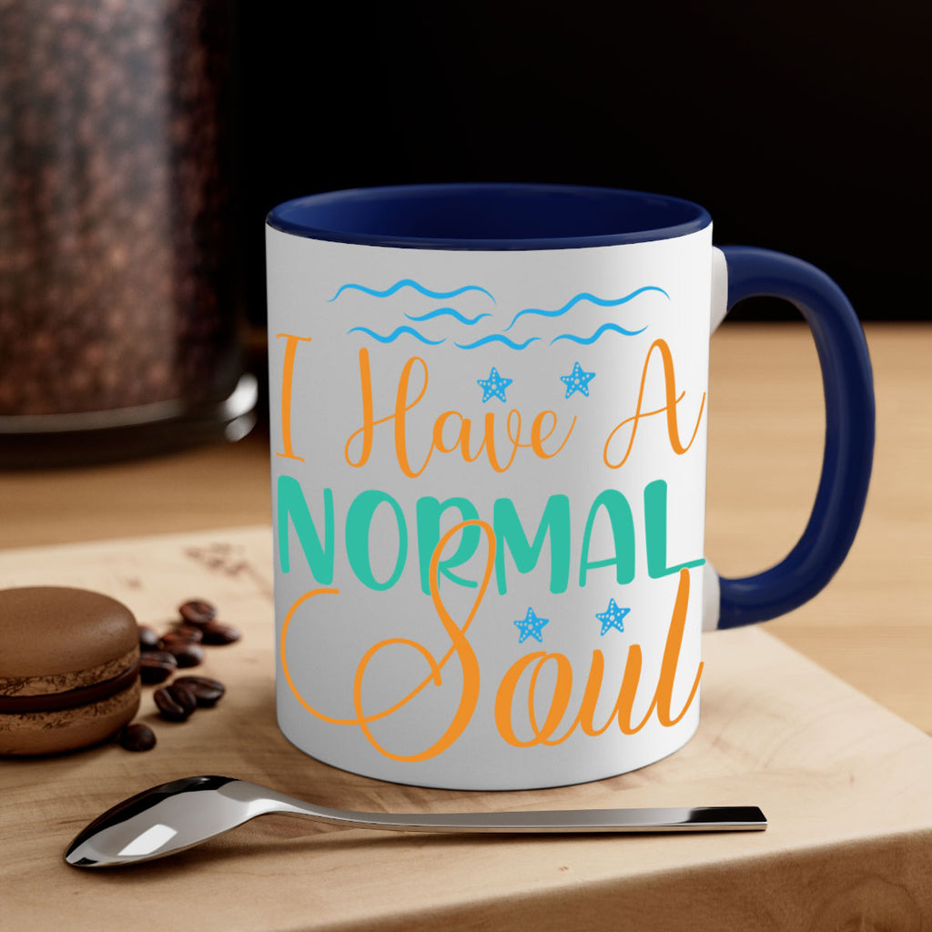 I Have a Normal Soul 229#- mermaid-Mug / Coffee Cup