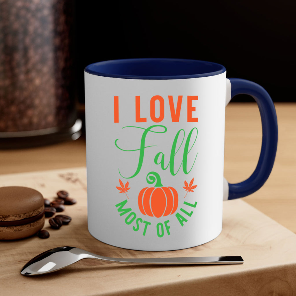 I Love Fall Most of All 331#- fall-Mug / Coffee Cup