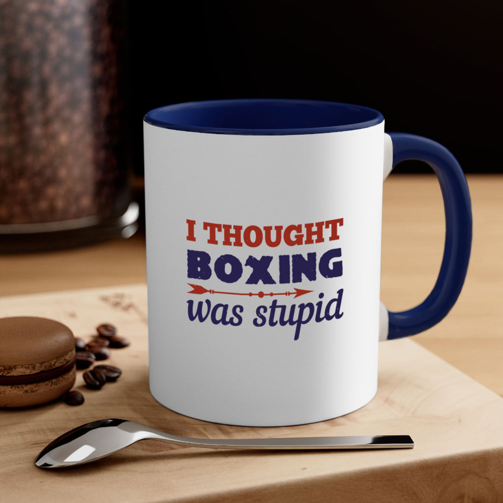 I thought boxing was stupid 2045#- boxing-Mug / Coffee Cup