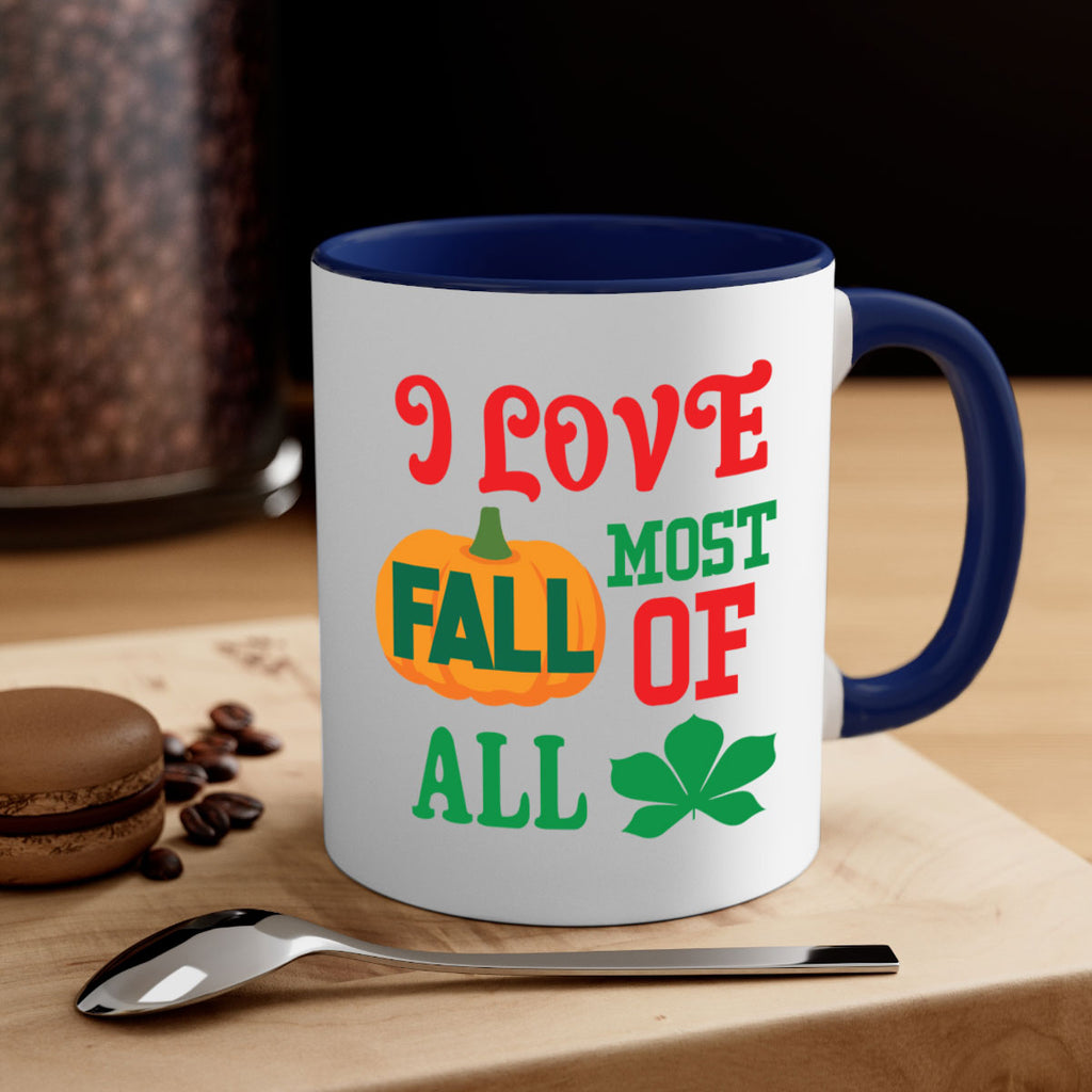 ILOVEFALLMOSTof 346#- fall-Mug / Coffee Cup