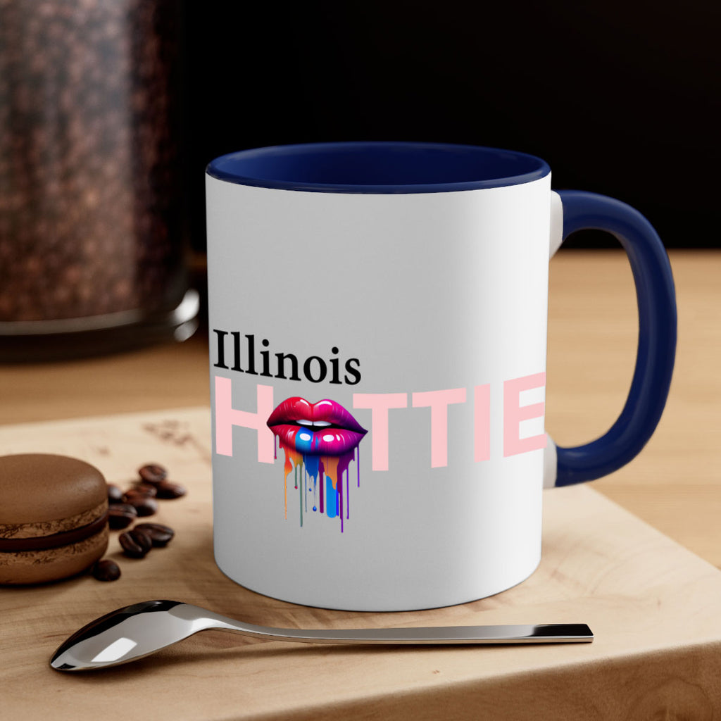 Illinois Hottie with dripping lips 13#- Hottie Collection-Mug / Coffee Cup