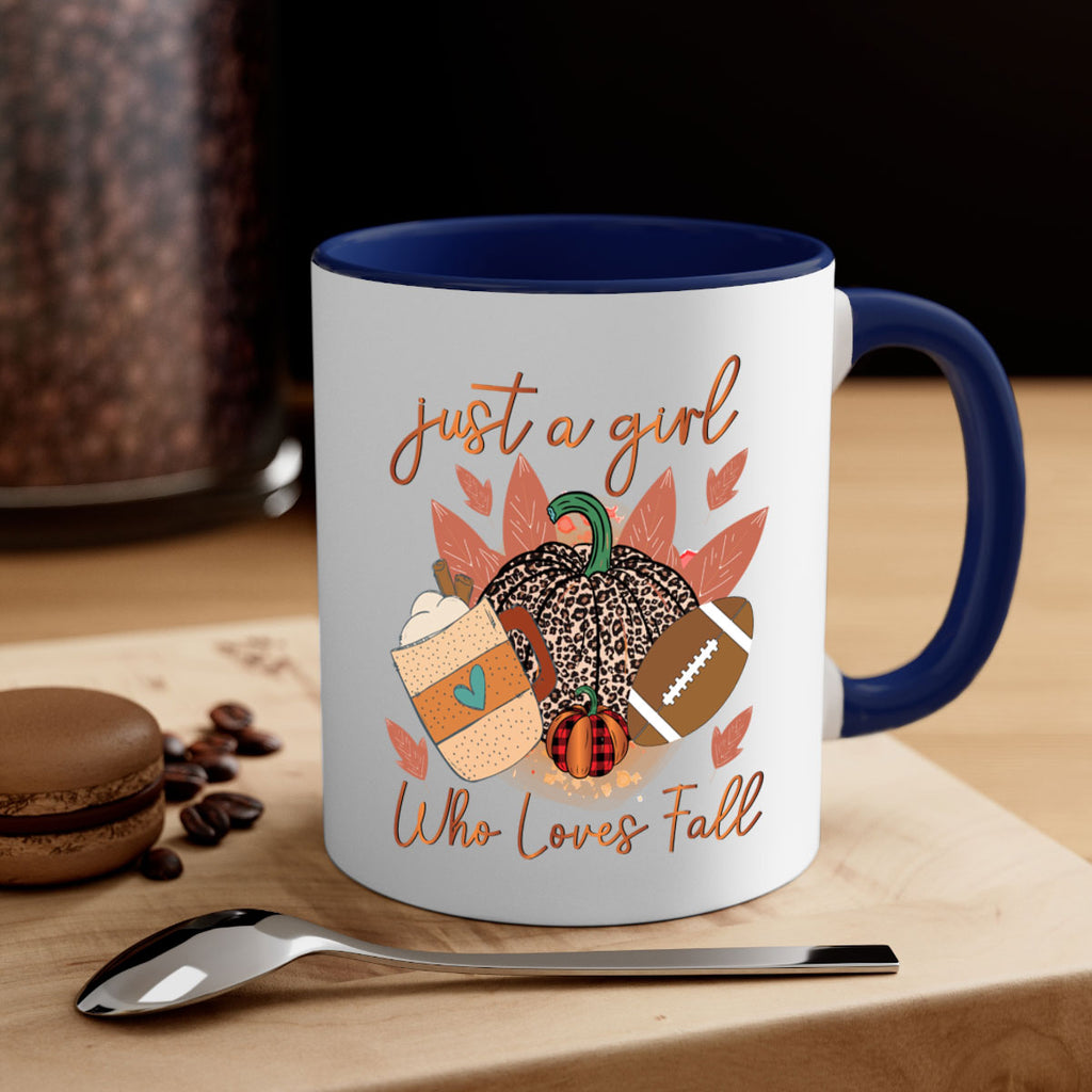 Just A Girl Who Loves Fall 384#- fall-Mug / Coffee Cup