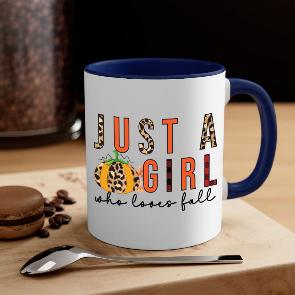 Just a Girl Who Loves Fall 382#- fall-Mug / Coffee Cup