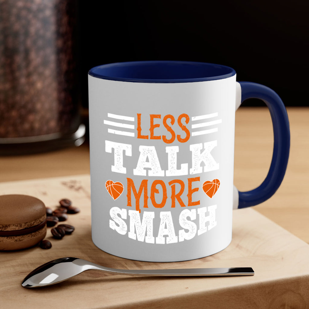 Less talk more smash 2062#- basketball-Mug / Coffee Cup