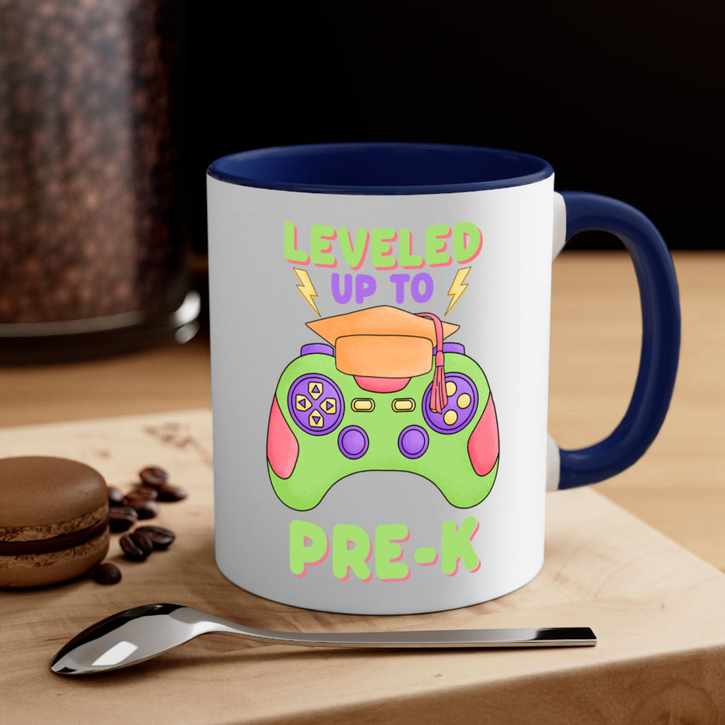 Leveled up to PreK Gamer 16#- preK-Mug / Coffee Cup