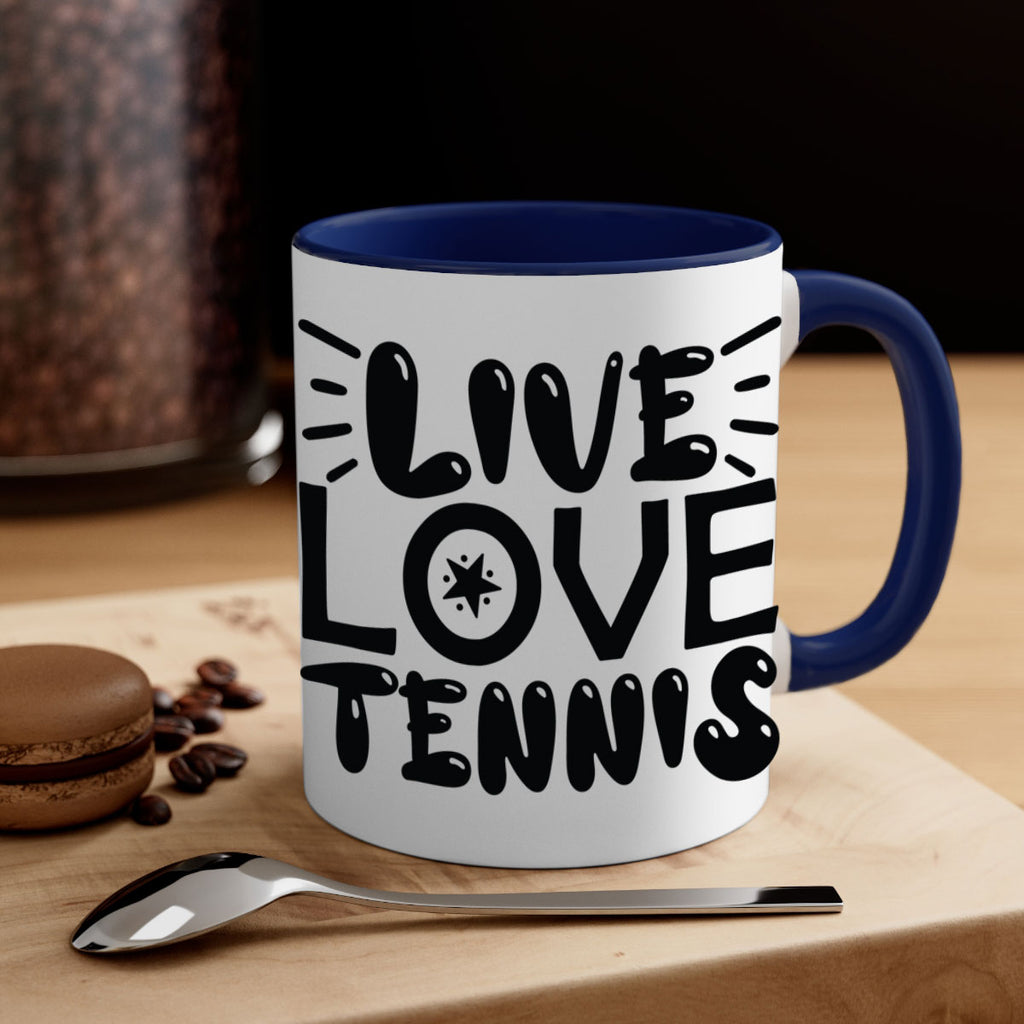 Live love Tennis 800#- tennis-Mug / Coffee Cup