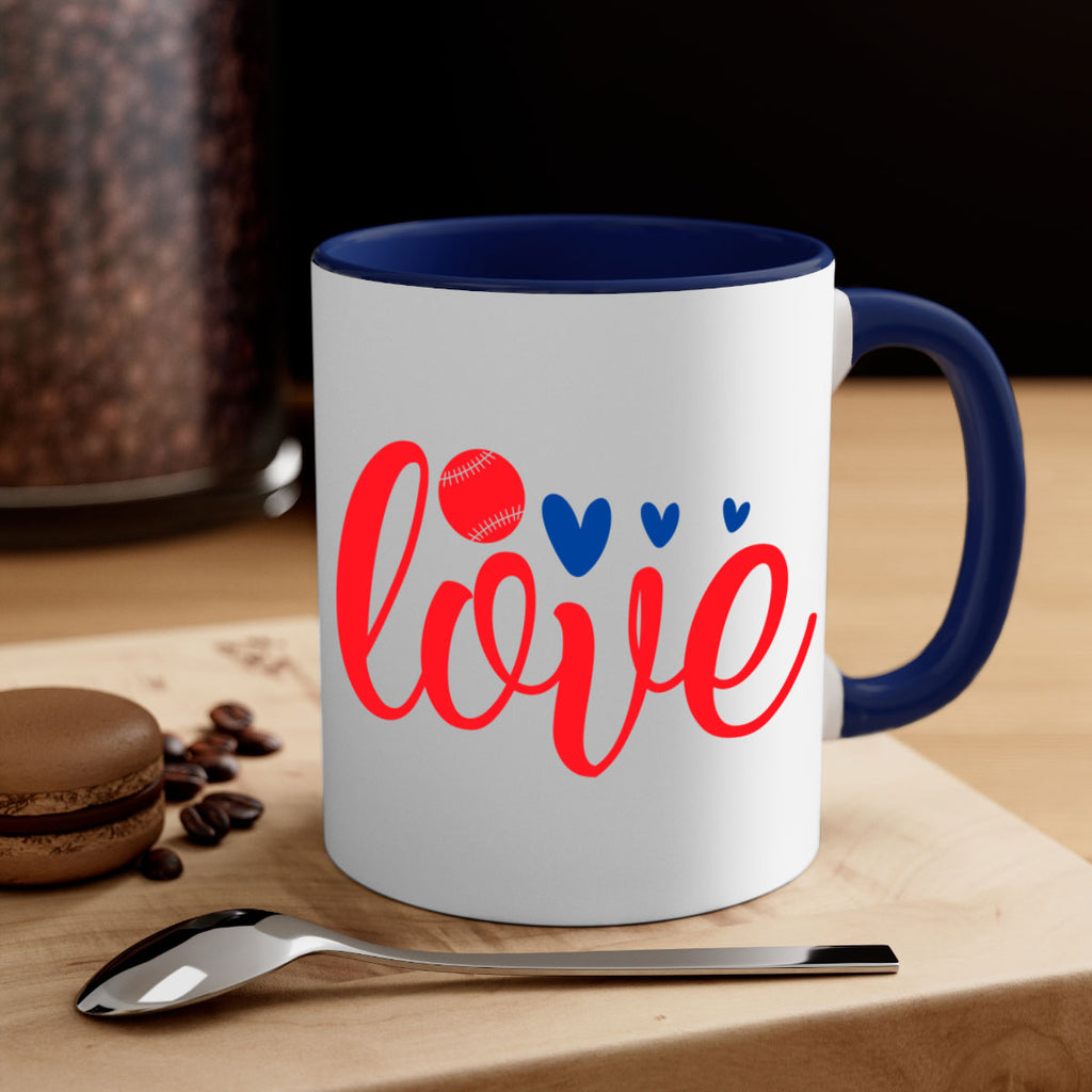 Love 2052#- baseball-Mug / Coffee Cup