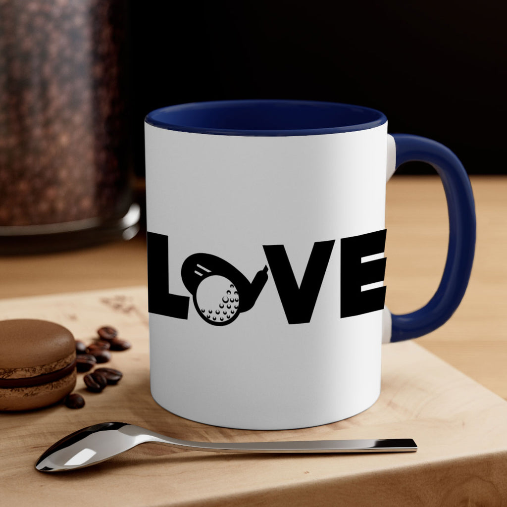 Love 738#- golf-Mug / Coffee Cup