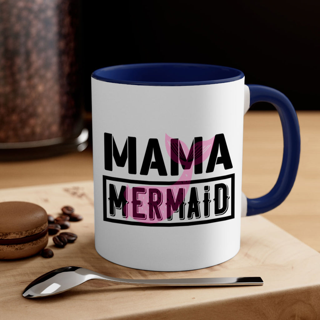 Mama mermaid 317#- mermaid-Mug / Coffee Cup