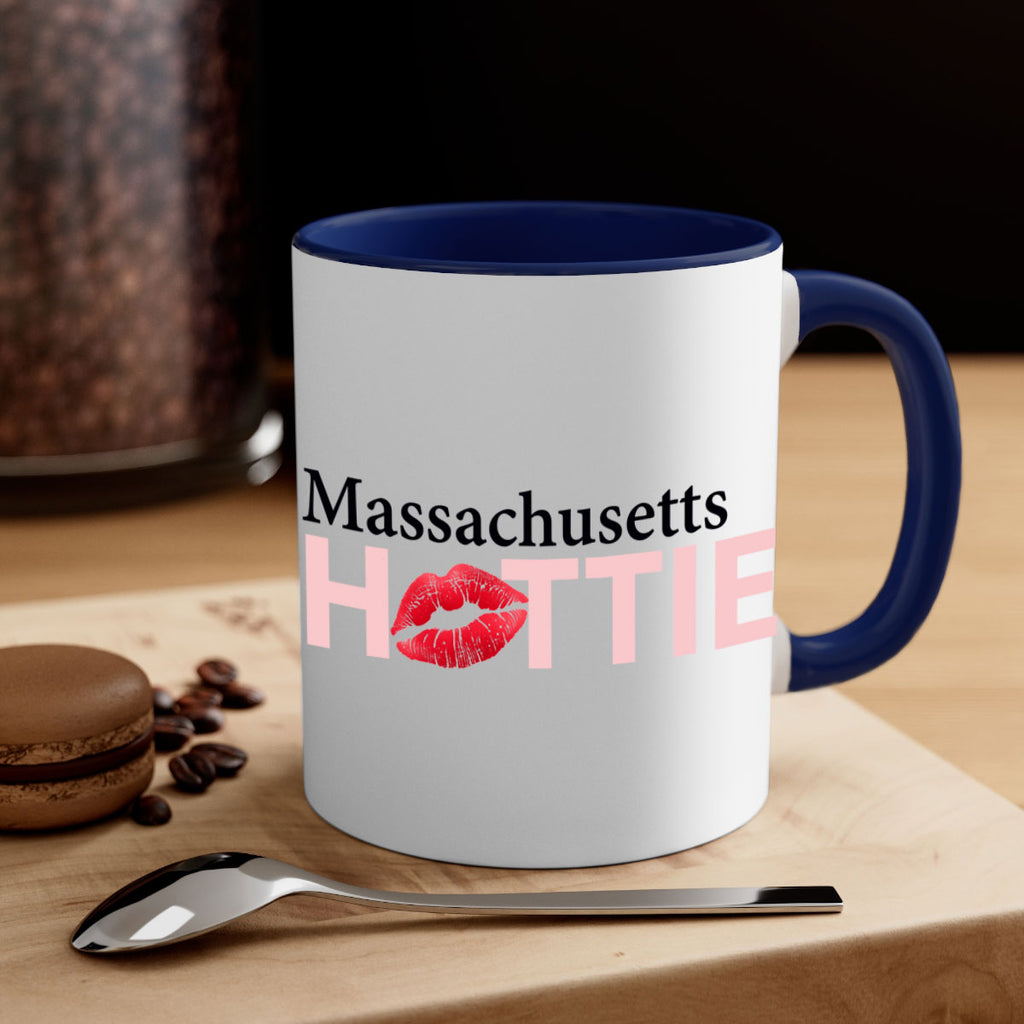 Massachusetts Hottie With Red Lips 21#- Hottie Collection-Mug / Coffee Cup