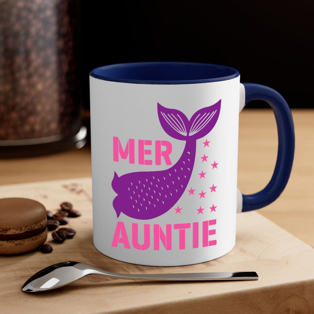 Mer Auntie 320#- mermaid-Mug / Coffee Cup