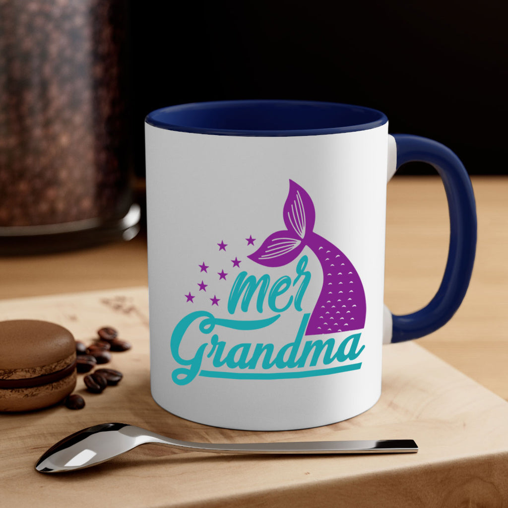 Mer Grandma 328#- mermaid-Mug / Coffee Cup