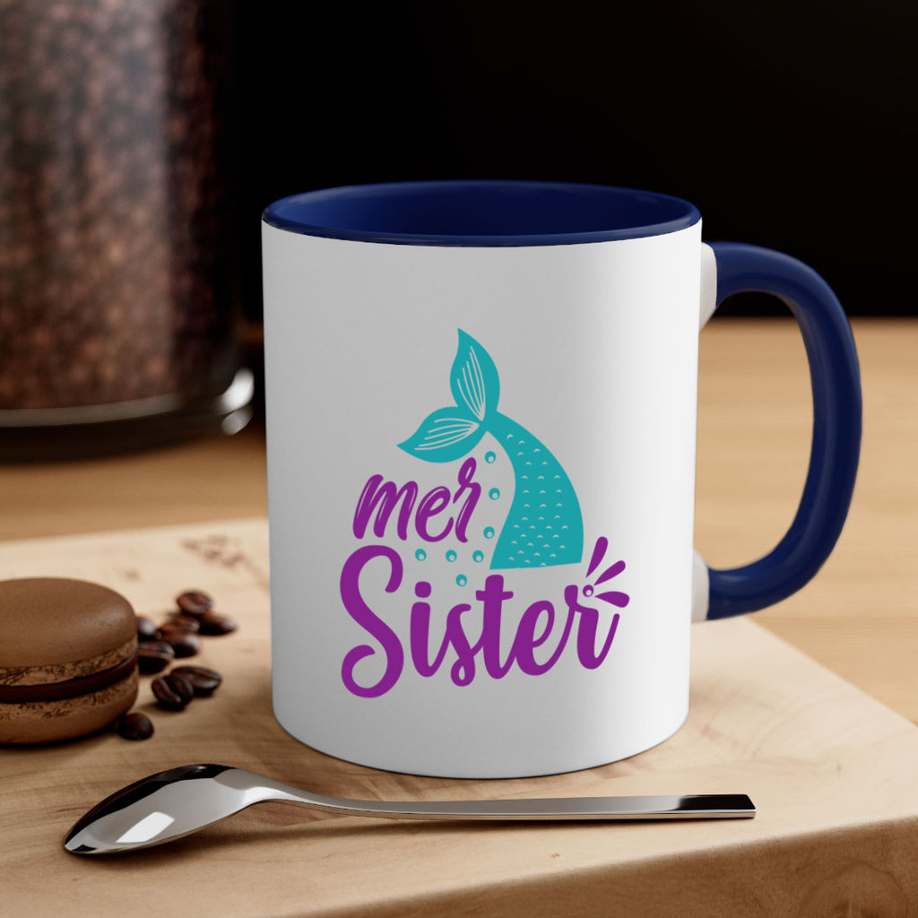 Mer Sister 346#- mermaid-Mug / Coffee Cup