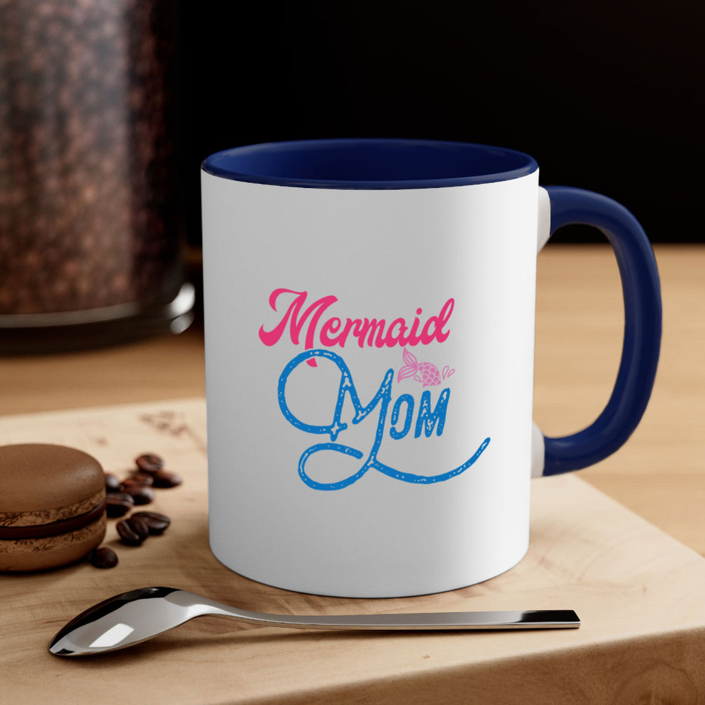 Mermaid Mom 371#- mermaid-Mug / Coffee Cup
