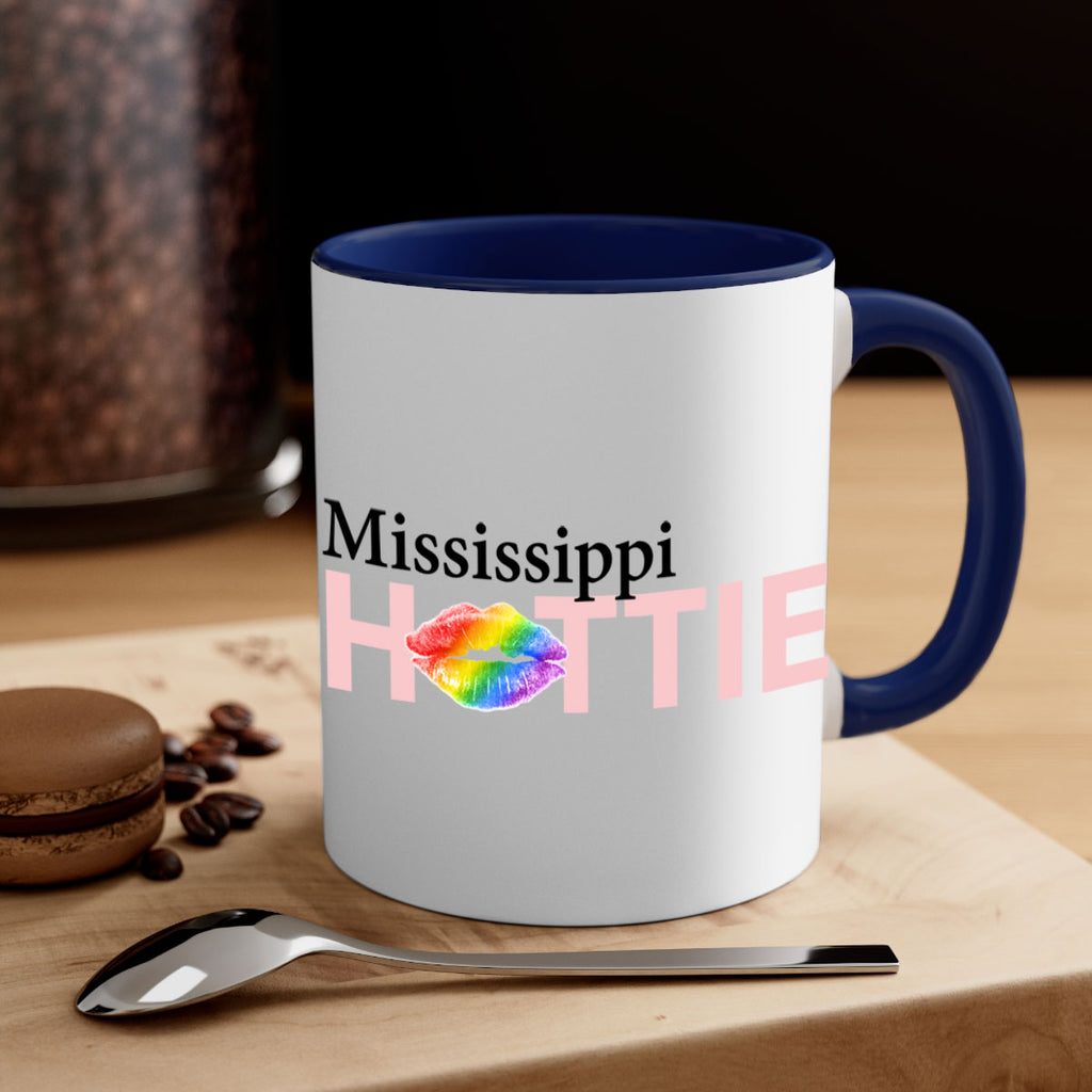 Mississippi Hottie with rainbow lips 24#- Hottie Collection-Mug / Coffee Cup