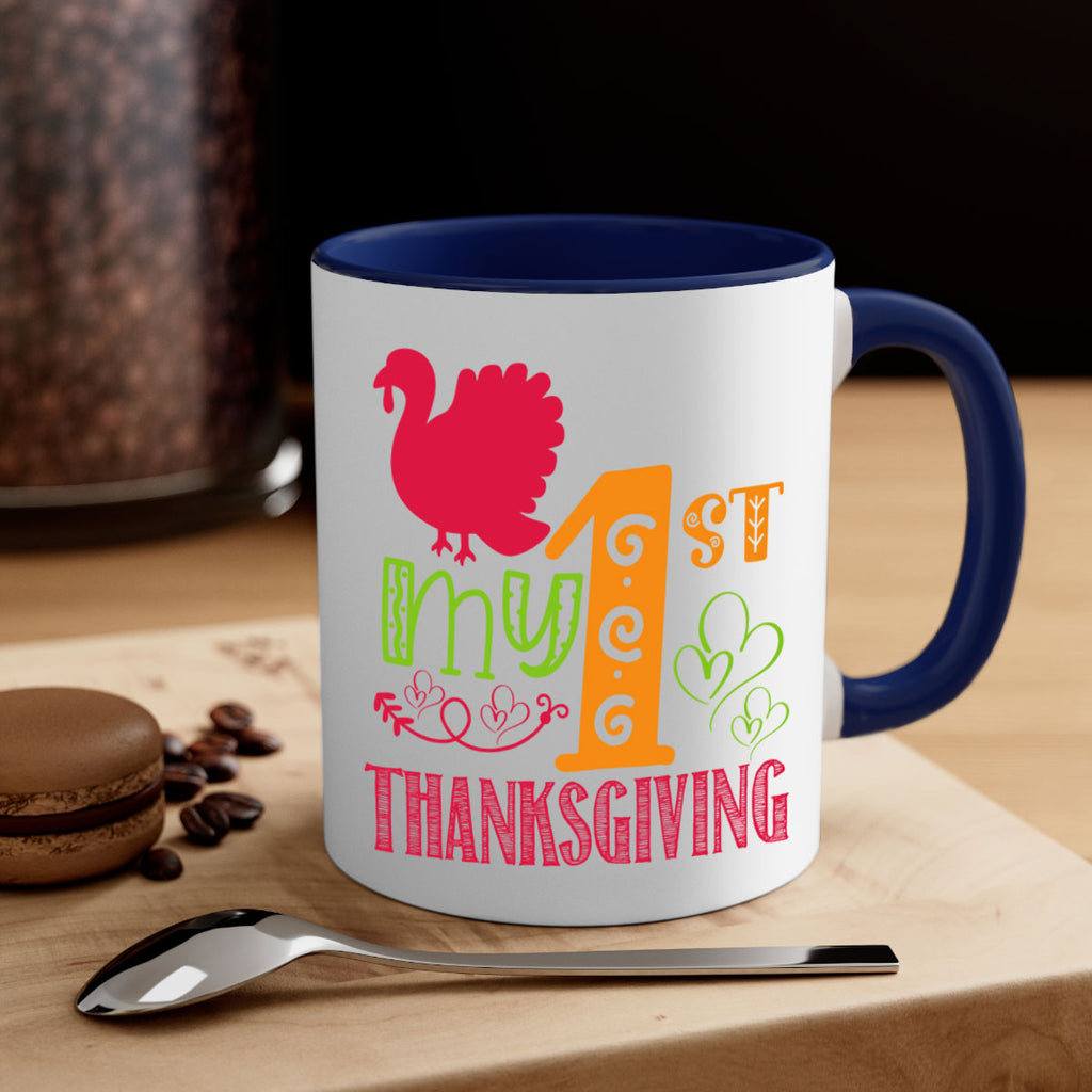 My st Thanksgiving 432#- fall-Mug / Coffee Cup