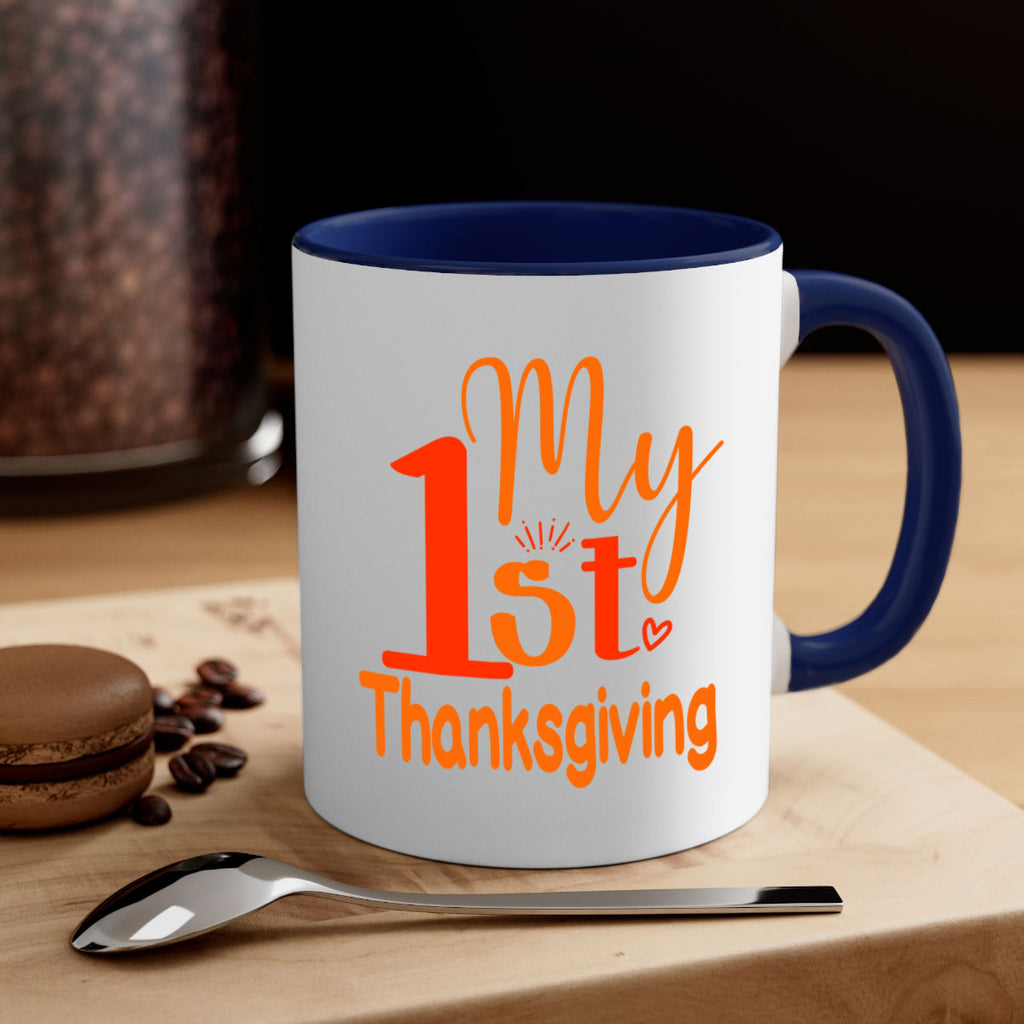 My st Thanksgiving Design 431#- fall-Mug / Coffee Cup