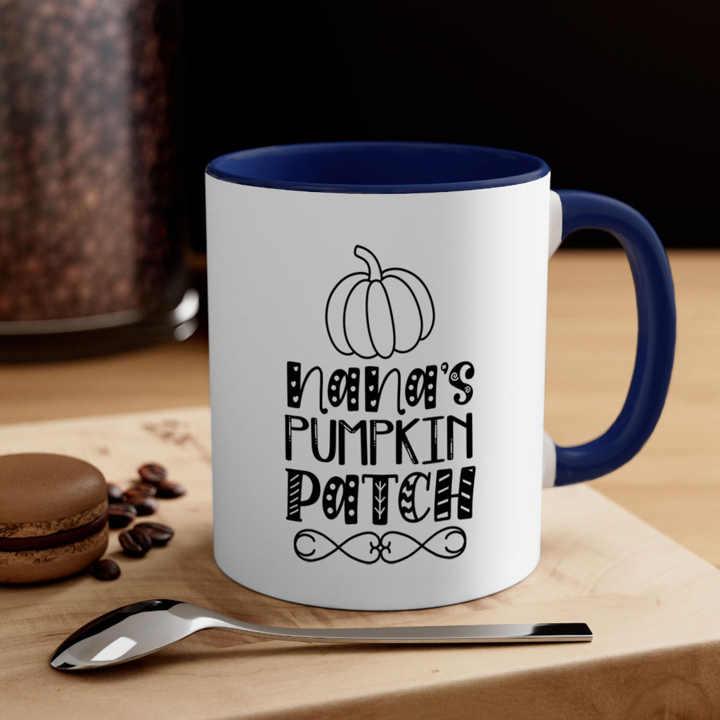Nana s Pumpkin Patch 439#- fall-Mug / Coffee Cup
