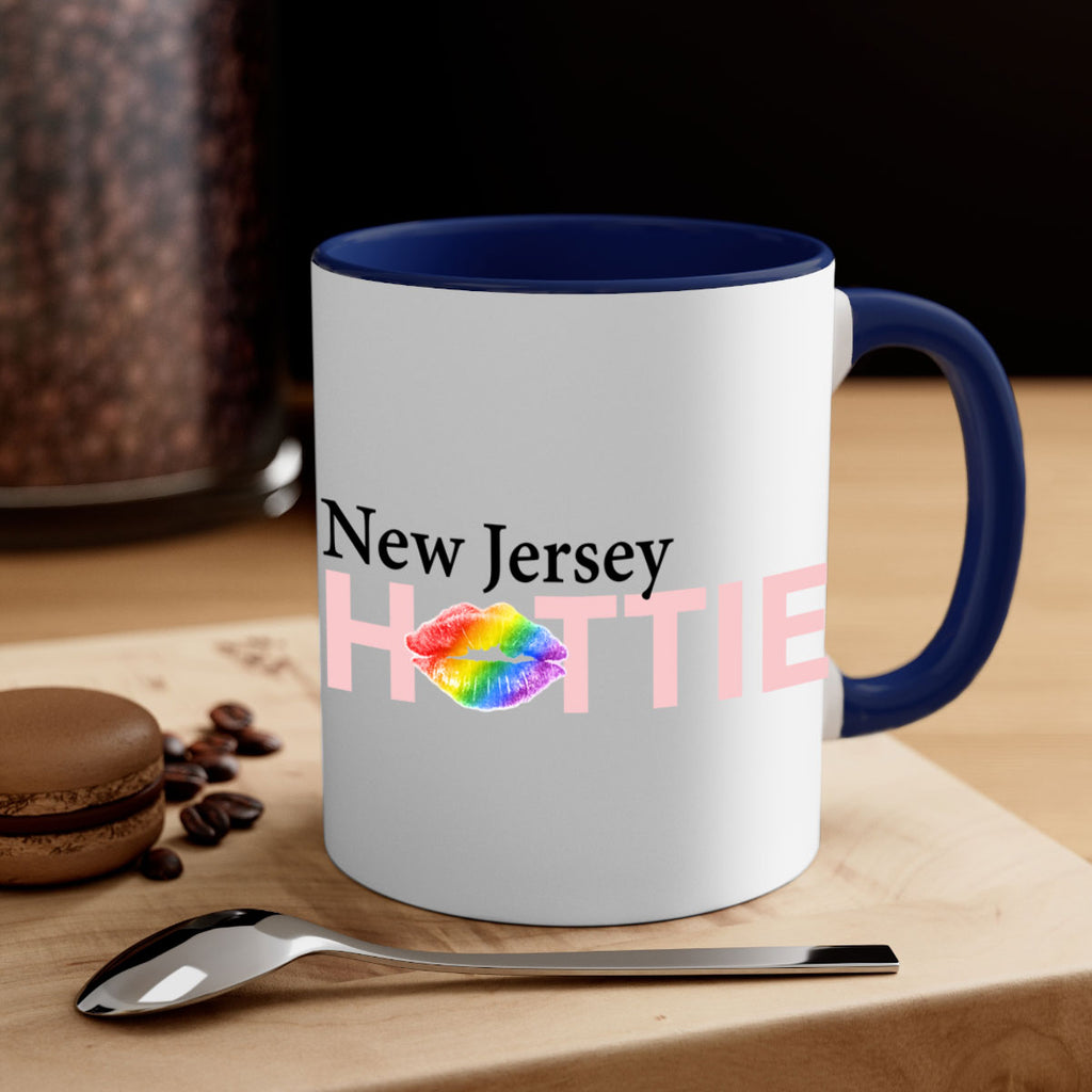 New Jersey Hottie with rainbow lips 30#- Hottie Collection-Mug / Coffee Cup