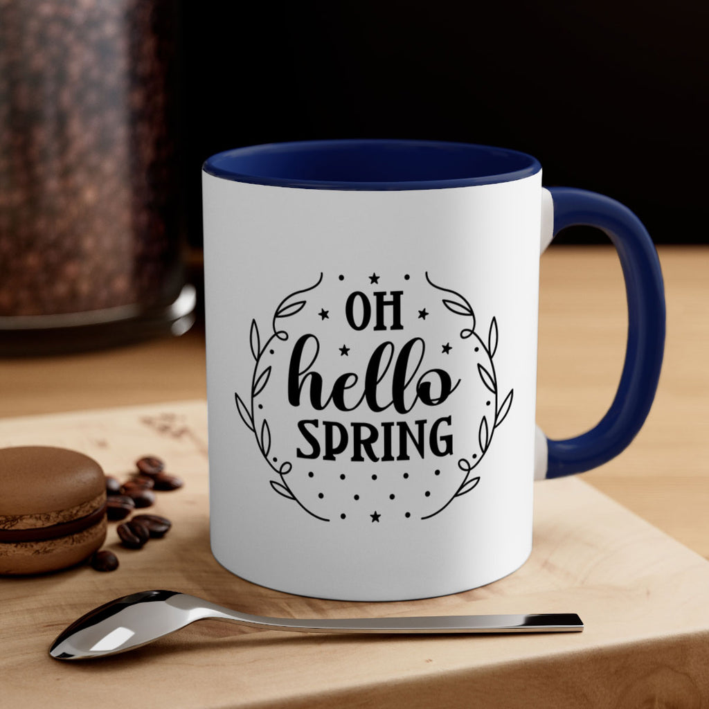 Oh hello spring  381#- spring-Mug / Coffee Cup