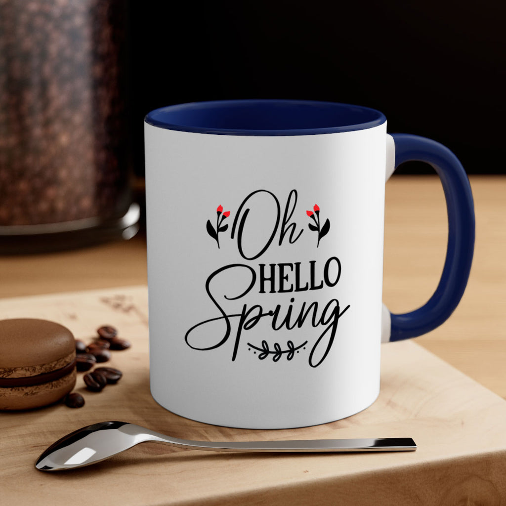 Oh hello spring  382#- spring-Mug / Coffee Cup