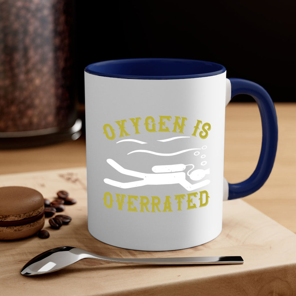 Oxygen is overrated 603#- swimming-Mug / Coffee Cup