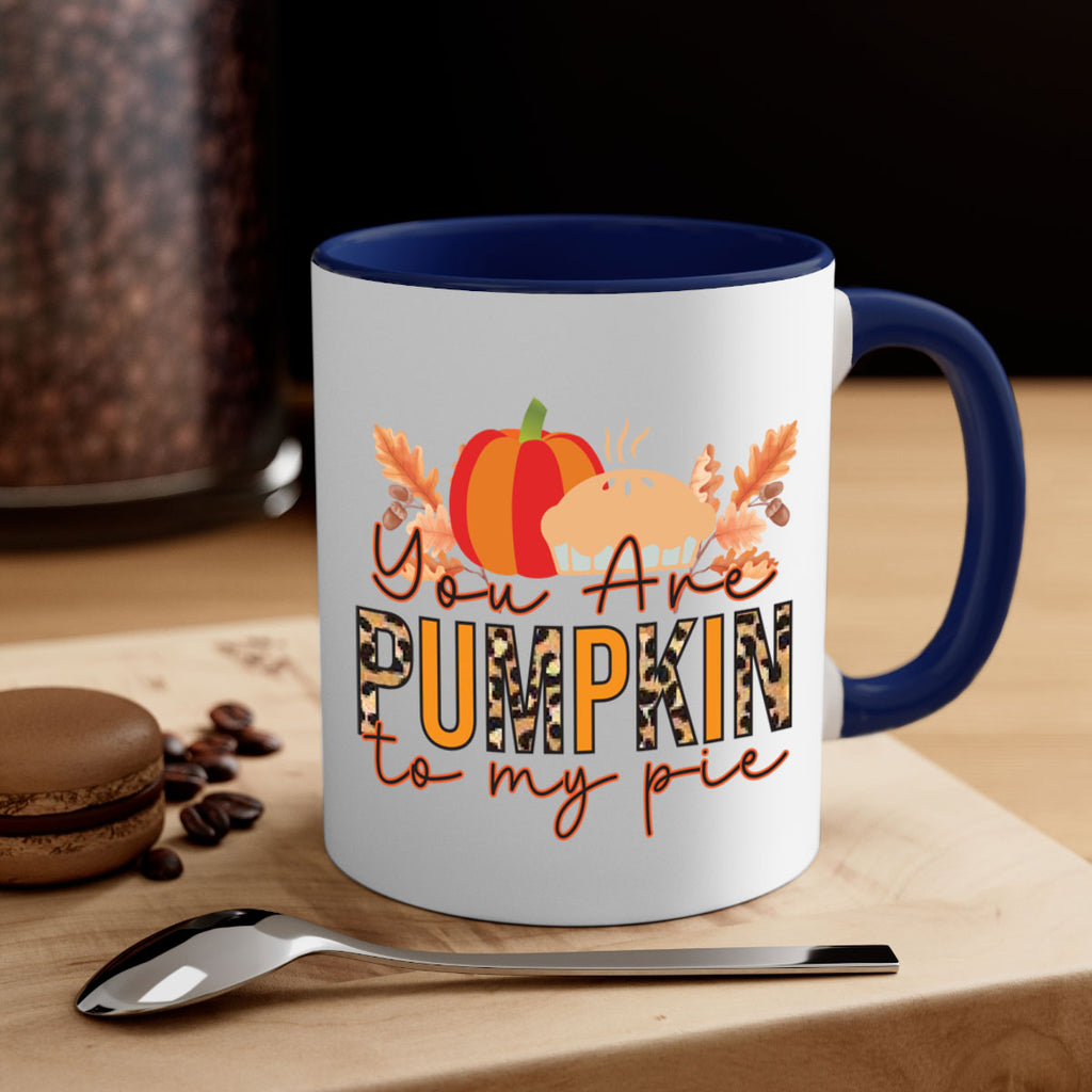 Pumpkin Pie Fall 531#- fall-Mug / Coffee Cup