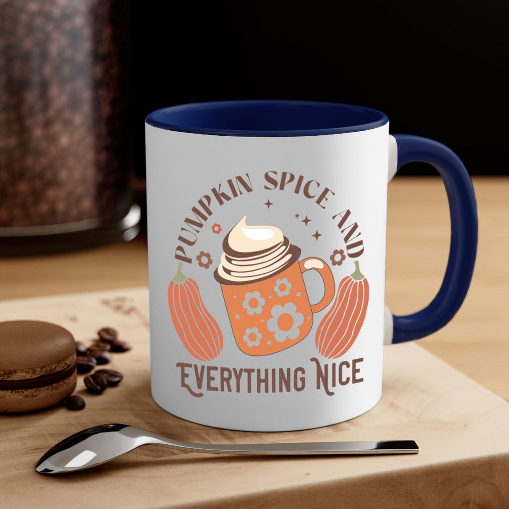 Pumpkin Spice And Everything Nice 539#- fall-Mug / Coffee Cup