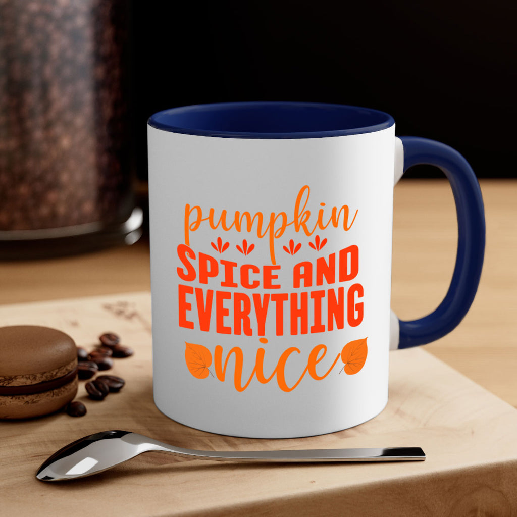 Pumpkin Spice And Everything Nice Design 535#- fall-Mug / Coffee Cup
