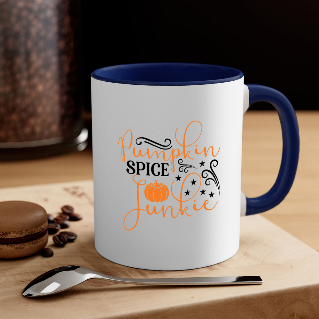 Pumpkin Spice Junkie 549#- fall-Mug / Coffee Cup