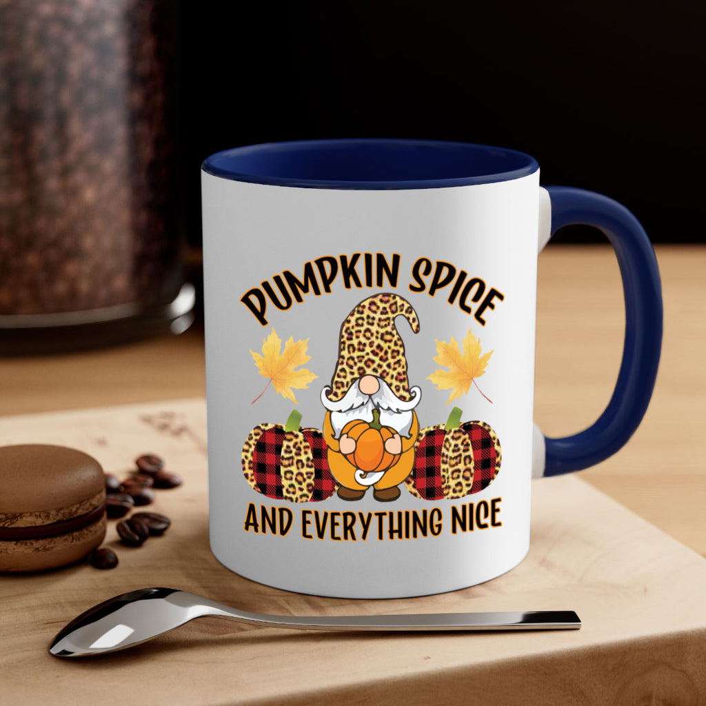 Pumpkin Spice and Everything Nice 534#- fall-Mug / Coffee Cup