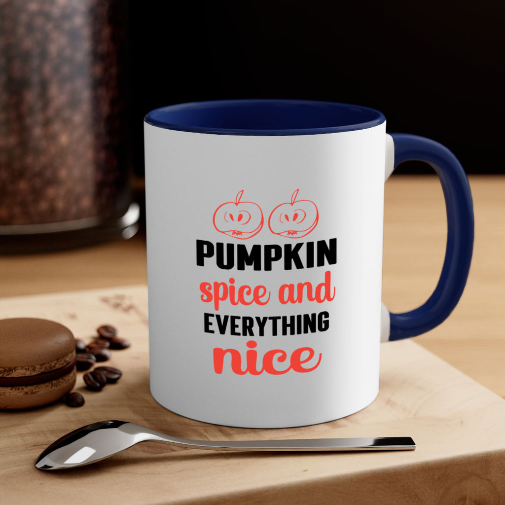 Pumpkin spice and everything nice 537#- fall-Mug / Coffee Cup