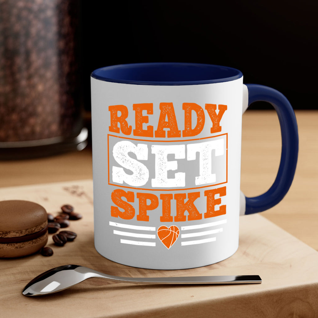 Ready set spike 557#- basketball-Mug / Coffee Cup