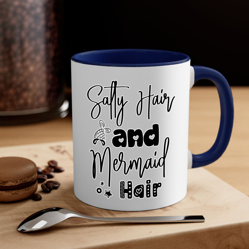 Salty Hair and Mermaid Hair 572#- mermaid-Mug / Coffee Cup