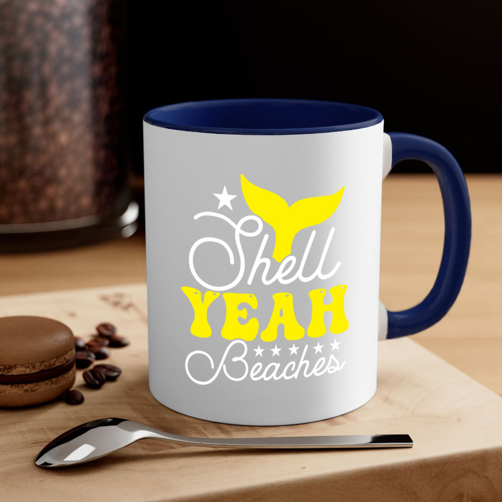 Shell Yeah Beaches 585#- mermaid-Mug / Coffee Cup
