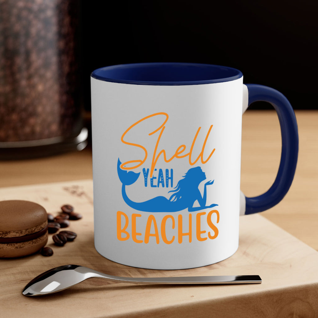 Shell Yeah Beaches 591#- mermaid-Mug / Coffee Cup