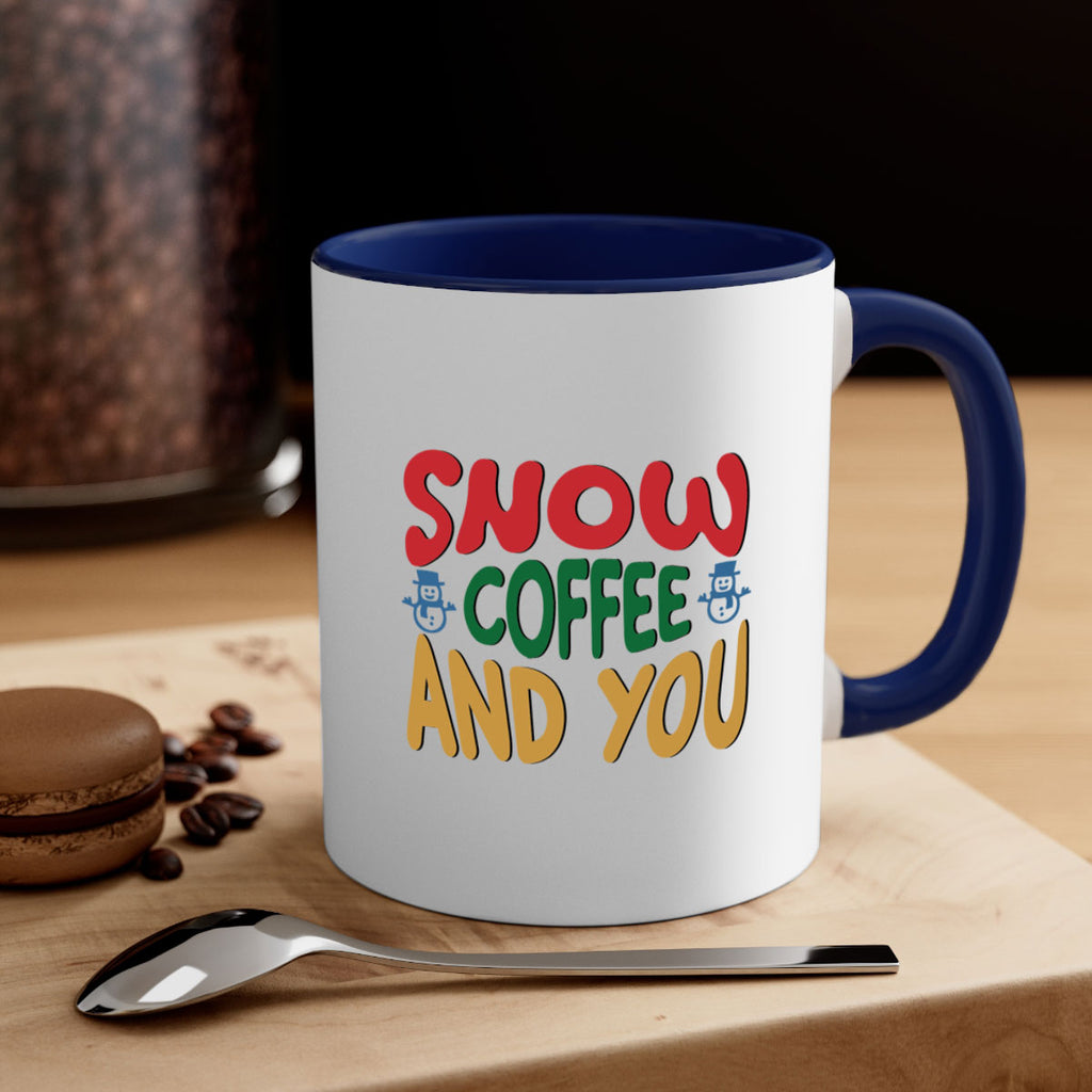 Snow Coffee and You 368#- winter-Mug / Coffee Cup