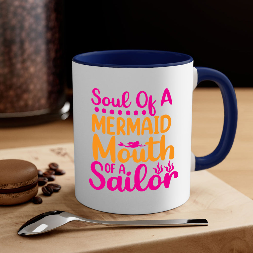 Soul Of A Mermaid Mouth Of A Sailor 619#- mermaid-Mug / Coffee Cup