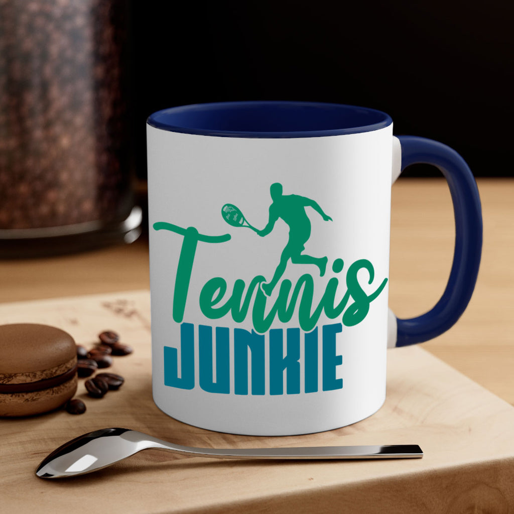 Tennis Junkie 279#- tennis-Mug / Coffee Cup