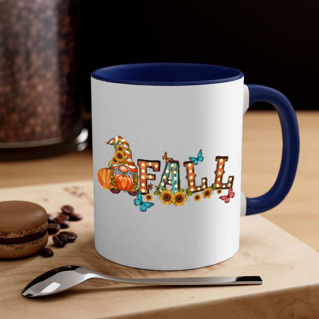 VintageFallGnome 626#- fall-Mug / Coffee Cup