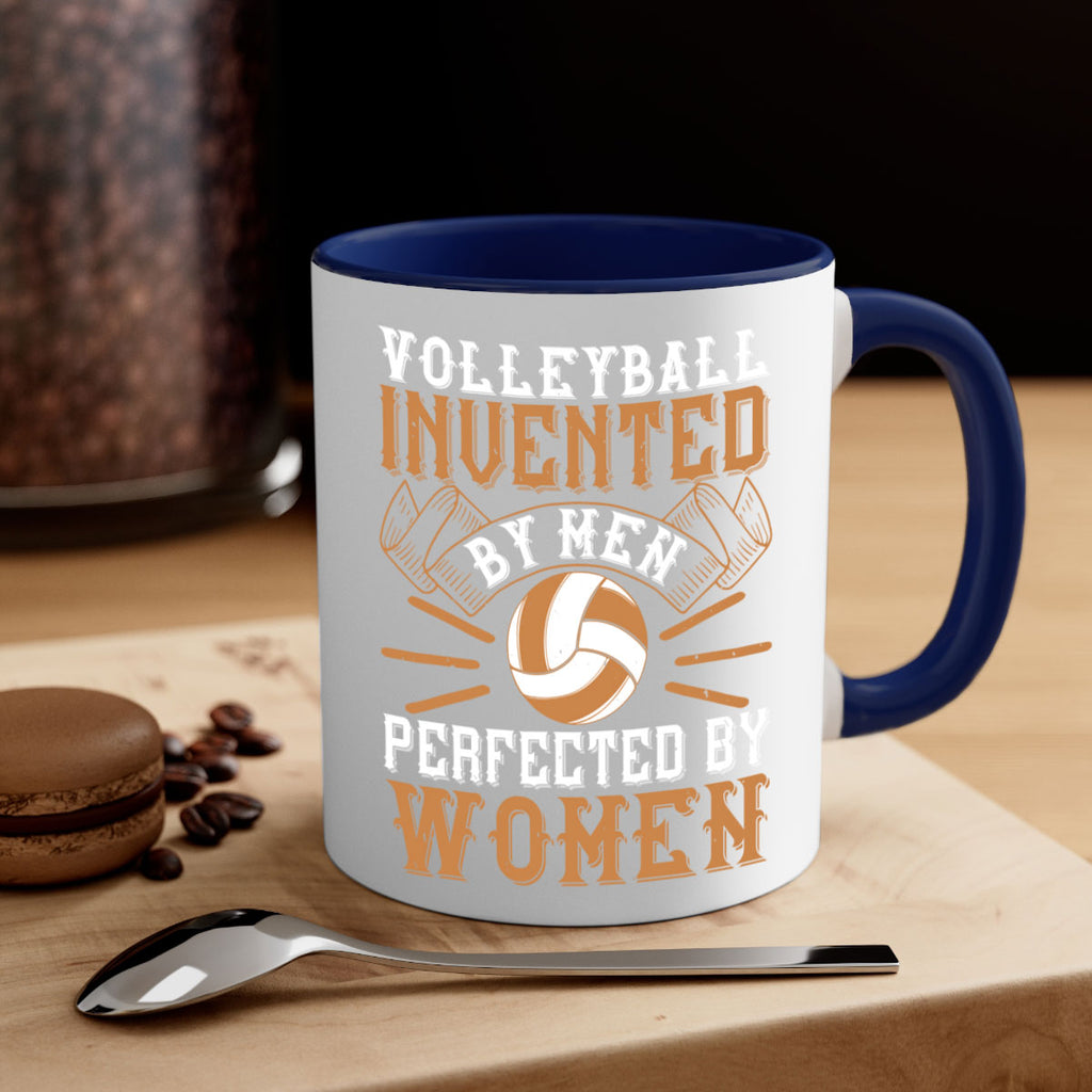 Volleyball Invented by men perfected by women Style 119#- volleyball-Mug / Coffee Cup