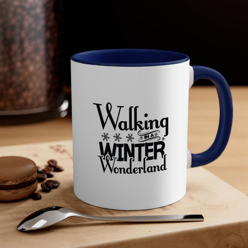 Walking in a Winter Wonderland 437#- winter-Mug / Coffee Cup