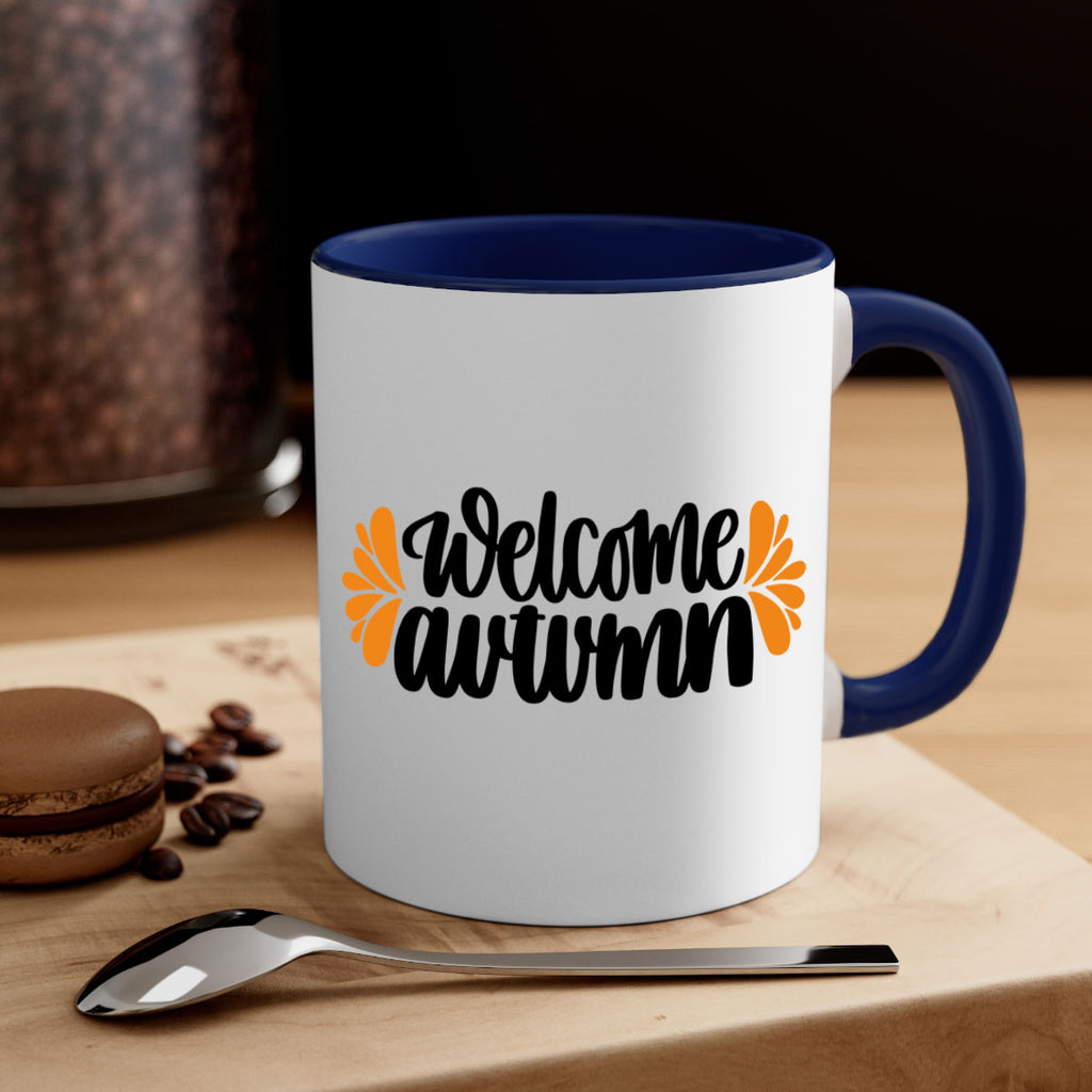 Welcome Autumn 513#- fall-Mug / Coffee Cup