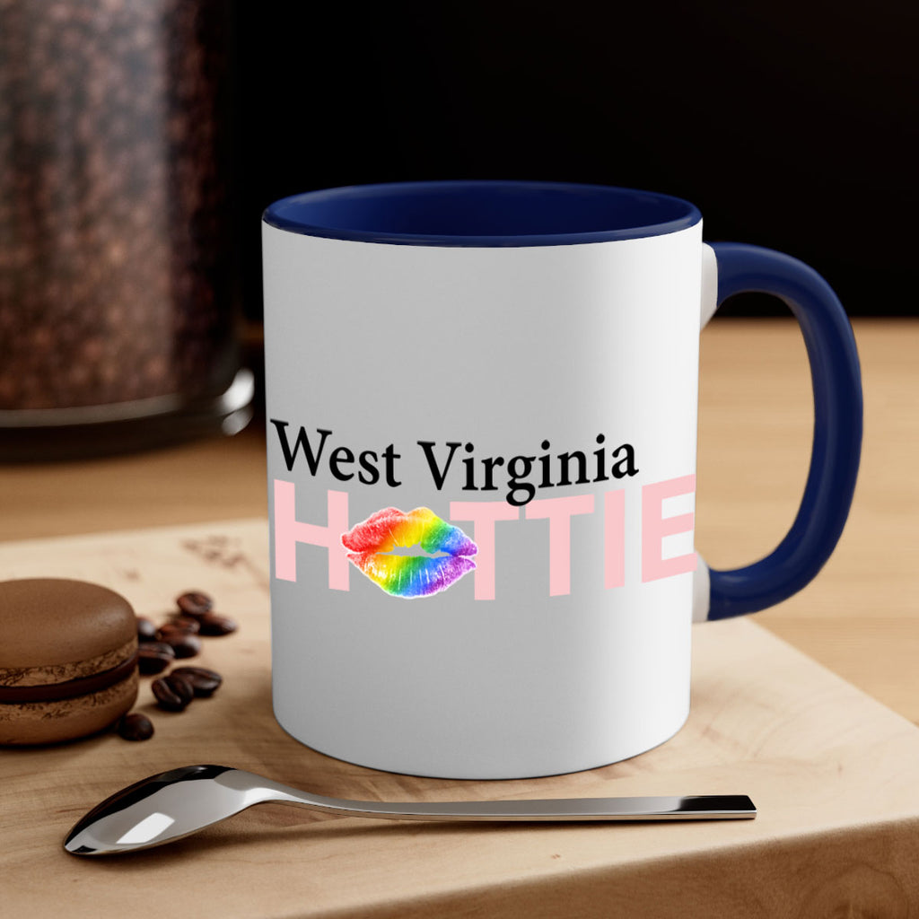 West Virginia Hottie with rainbow lips 48#- Hottie Collection-Mug / Coffee Cup