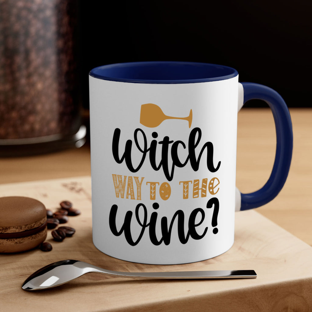 Witch Way to the Wine 651#- fall-Mug / Coffee Cup