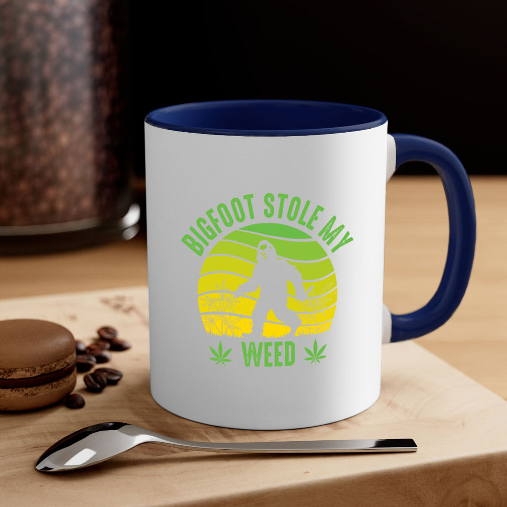 bigfoot stole my weed 15#- marijuana-Mug / Coffee Cup