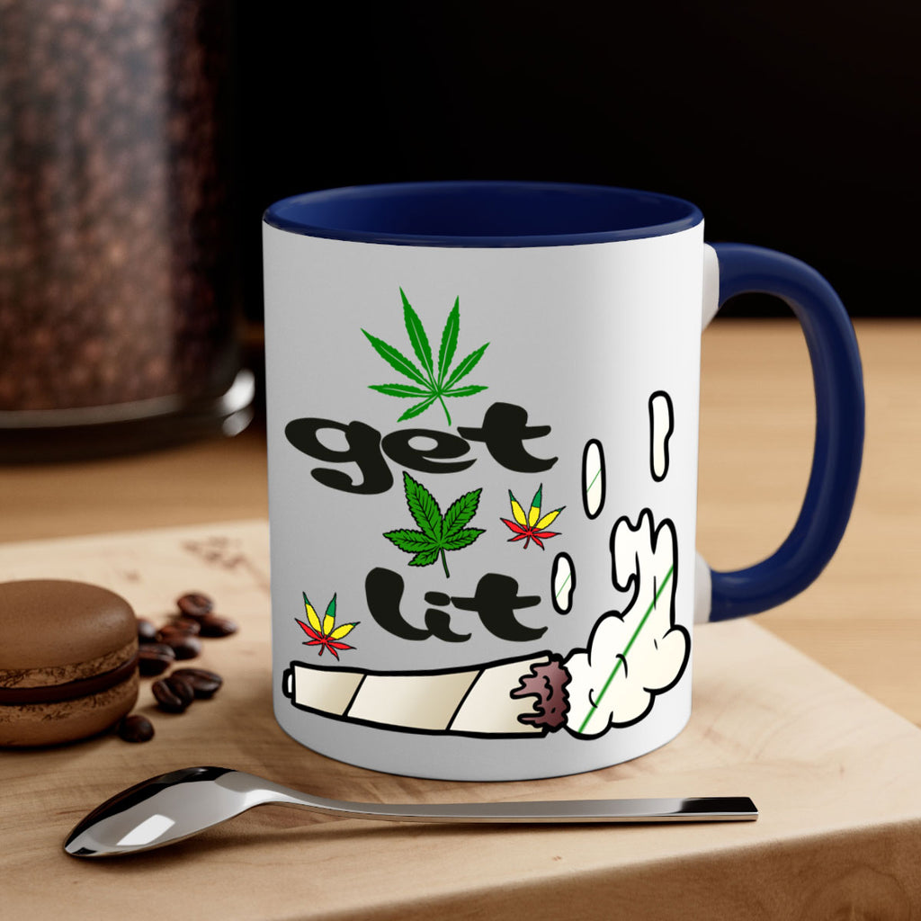 get lit 91#- marijuana-Mug / Coffee Cup